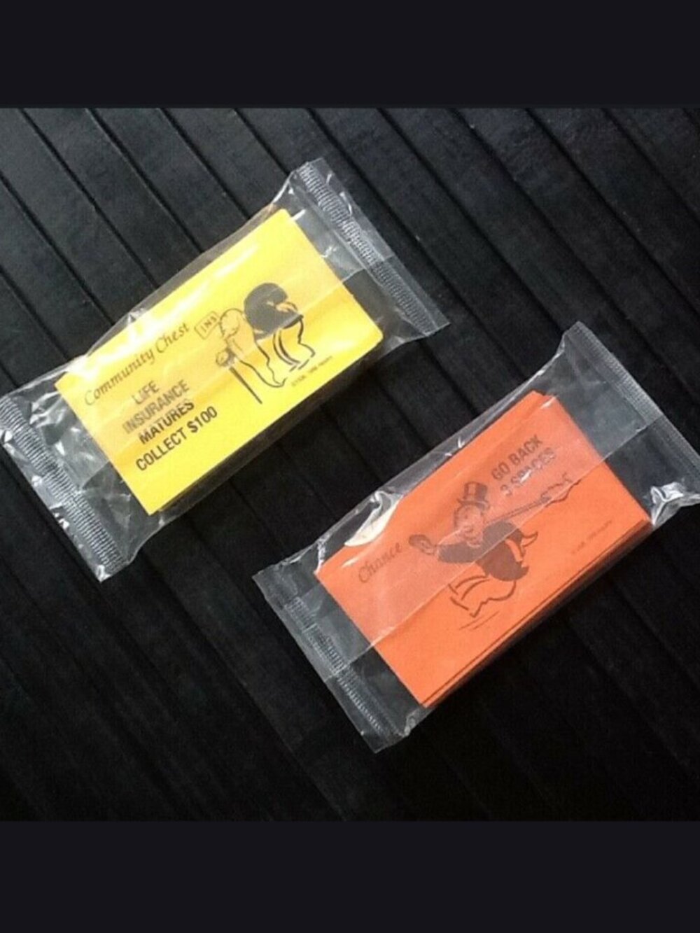 NEW PACKS Monopoly Chance & Community Chest Cards